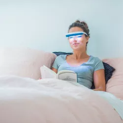 Luminette - tragbare Lichttherapie Brille - Medi-Lum