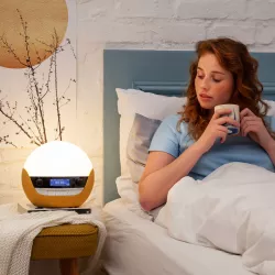 Lumie Luxe 750D simulateur d'aube - luminothérapie - medi-lum