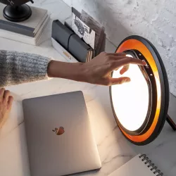 Lumie Halo, votre luminothérapie du matin jusqu'au soir - Medi-Lum