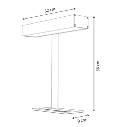 Luminothérapie lampe bureau - Luminothérapie Dayvia - Medi-Lum