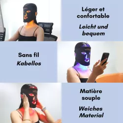 Silica 4 LED Mask Antiaging und Akne| Medi-Lum