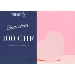 100 CHF Geschenkgutschein um Freude zu machen | Medi-Lum
