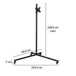Rollstativ für REDWAVE BASIC XL und XXL Rotlichtlampe | Medi-Lum