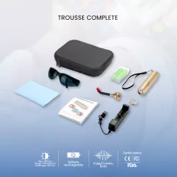 Torche de photothérapie LED 3 couleurs | Medi-Lum
