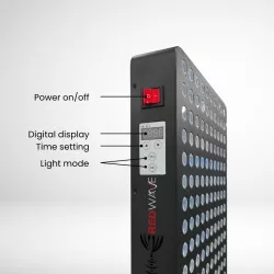 REDWAVE Basic XXL lampe rouge et infrarouge | Medi-Lum