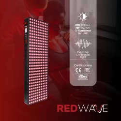 REDWAVE Basic XXL lampe rouge et infrarouge | Medi-Lum