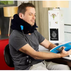 NeckTrack + coussin acupression Zen Flower fleurs de champ - douleurs du cou - Medi-Lum