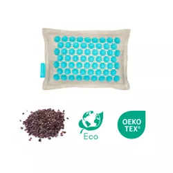 NeckTrack + coussin acupression Zen Flower fleurs de champ - douleurs du cou - Medi-Lum