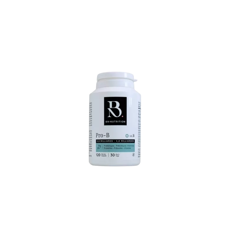 Pro-B 4.8 Mia Olivier Bourquin. Probiotiques + Vitamines B, BN Nutrition