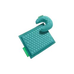 Set de voyage Pranamat Eco – Mini-tapis & coussin Moon pour massage et relaxation – Acupression naturelle