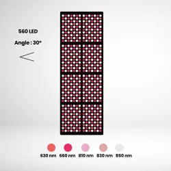 REDWAVE PROPULSE 2400 panneau rouge et infrarouge | Medi-Lum