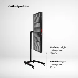 Stand REDWAVE PROPULSE 2400 panneau infrarouge | Medi-Lum