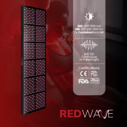 REDWAVE PROPULSE 3600 panneau rouge et infrarouge | Medi-Lum