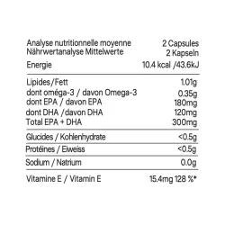 Oméga-3 Essential, Huile de poisson EPA & DHA, BN Nutrition, Medi-Lum