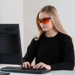 Blue-Blocker Brille Berlin - Schlafen - medi-lum